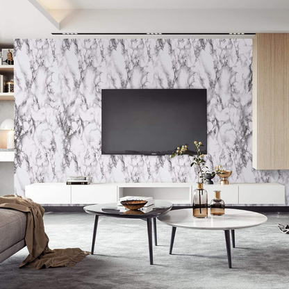 Zelfklevende Marmerfolie – Decoratieve Meubelfolie