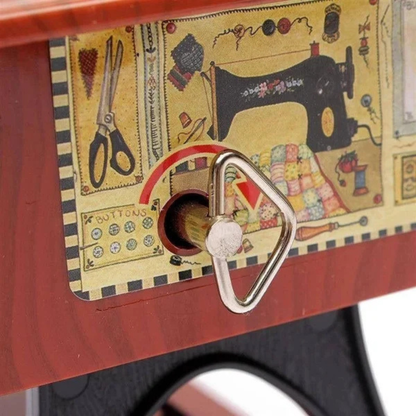 Belló™ Vintage Naaimachine Muziekdoos