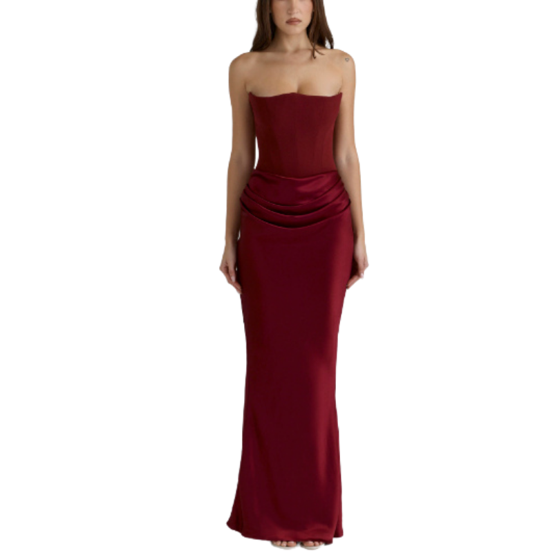 Amara™ Luxe Fluwelen Jurk