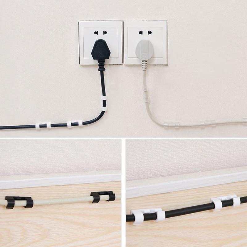 Zelfklevende Kabelclips – Kabelorganizer