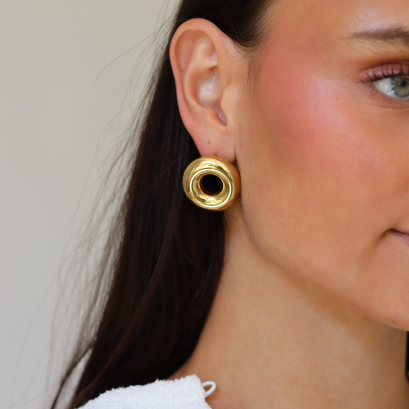 Jewelance™ Minimalistische Ronde Oorbellen