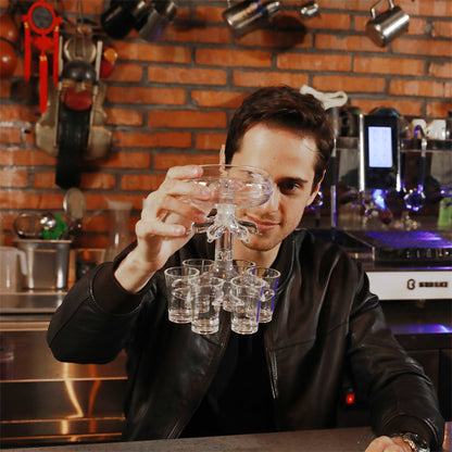 Tavola™ 6-Glazen Shotjes Dispenser