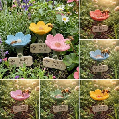 Hortus™ Bijen Drinkschaal en Bloembak