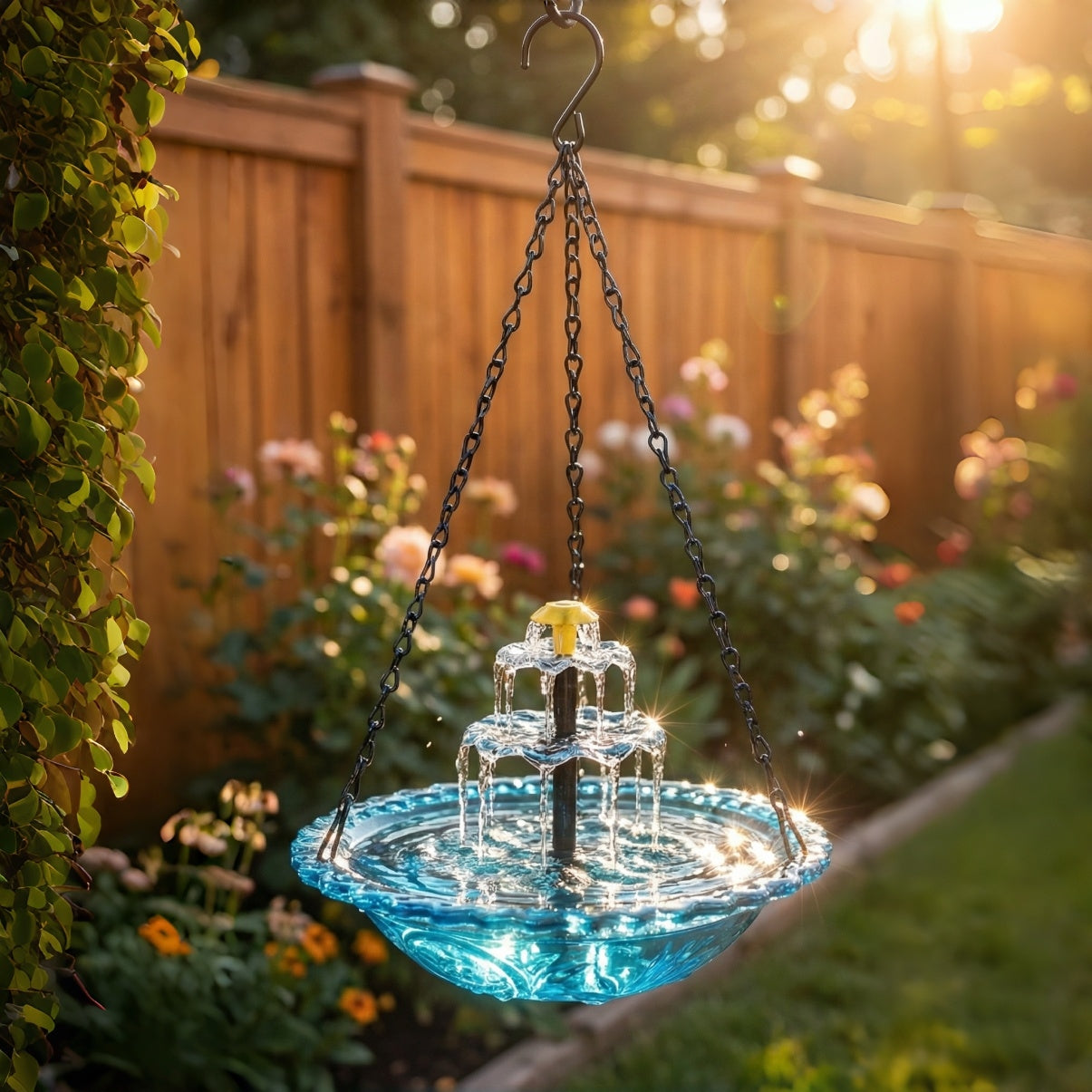 Hortus™ Zonne-Energie Vogelbad Fontein