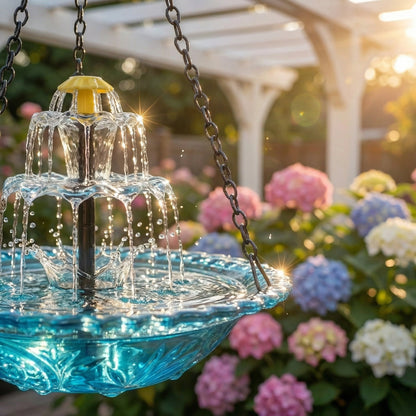 Hortus™ Zonne-Energie Vogelbad Fontein