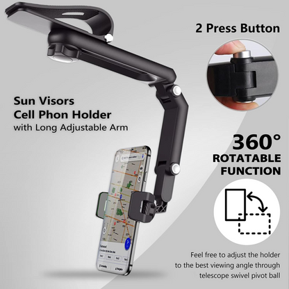 Gripp™ Draaibare Telefoonhouder