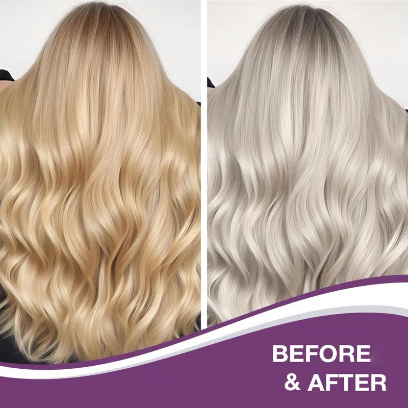 Paars Keratine Haarmasker – Toning & Herstel
