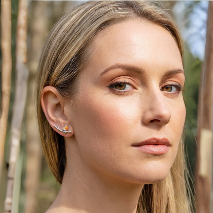 Jewelance™ Roodborstje Oorbellen