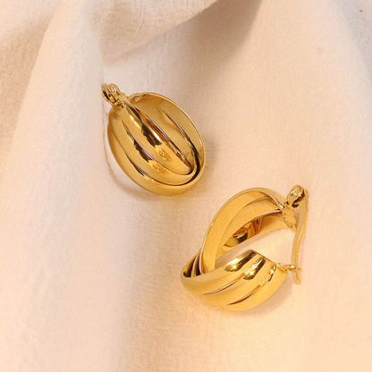 Jewelance™ Luxe Minimalistische Hoepeloorbellen