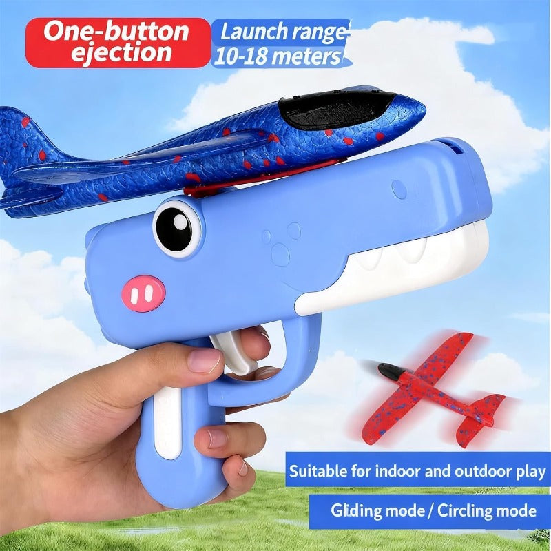 Speelo™ Dino Vliegtuig Launcher