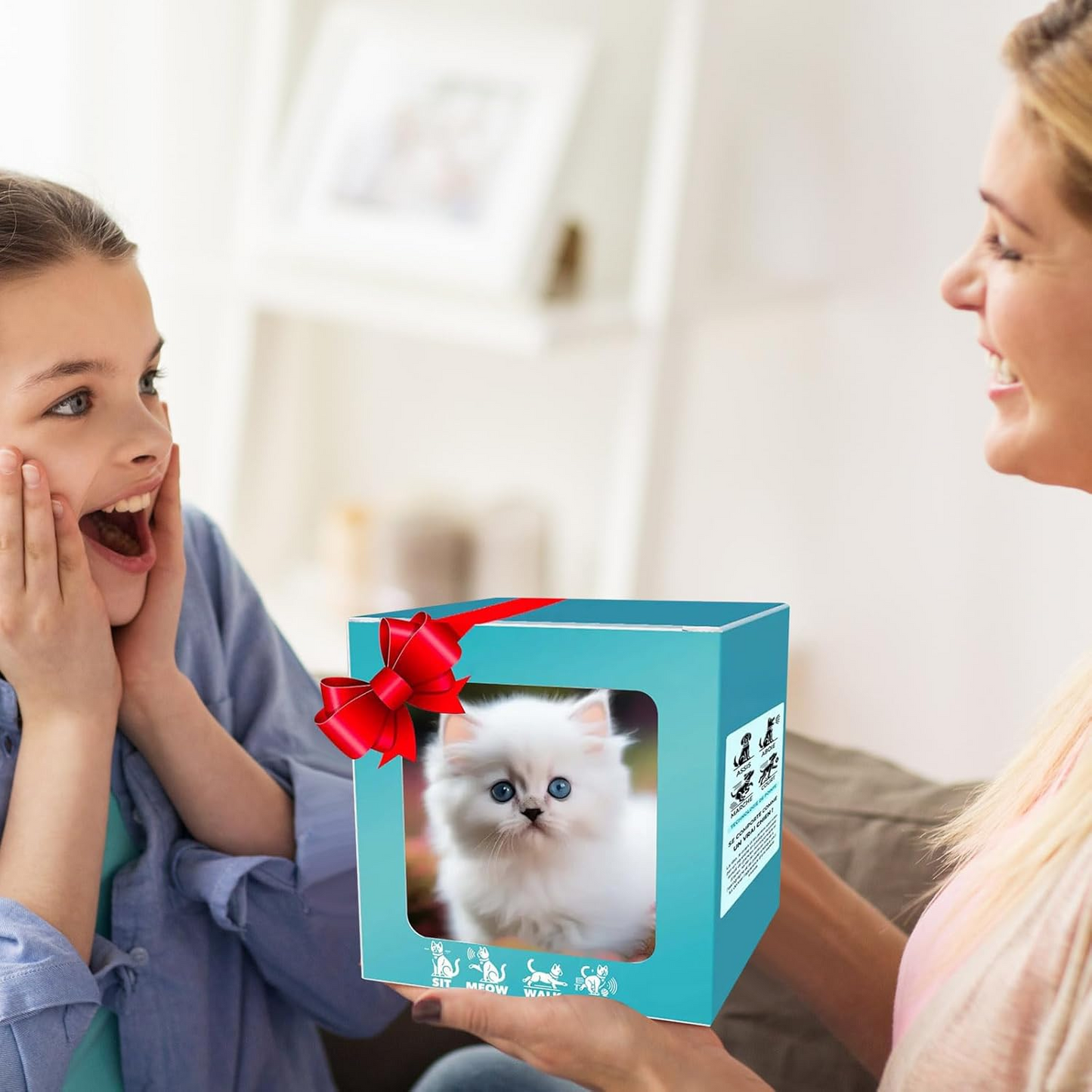 Speelo™ Interactieve Levensechte Speelgoedkat