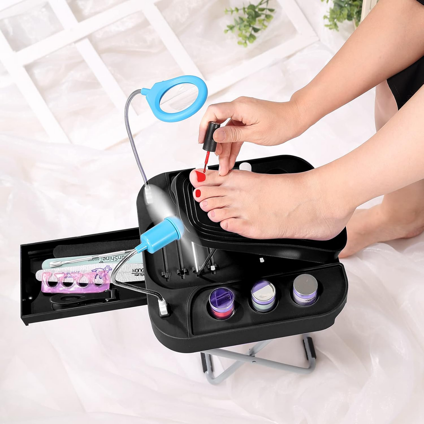 Lumé™ Draagbaar Nagelverzorgingsstation