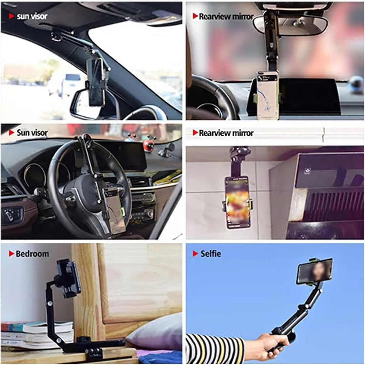 Gripp™ Draaibare Telefoonhouder