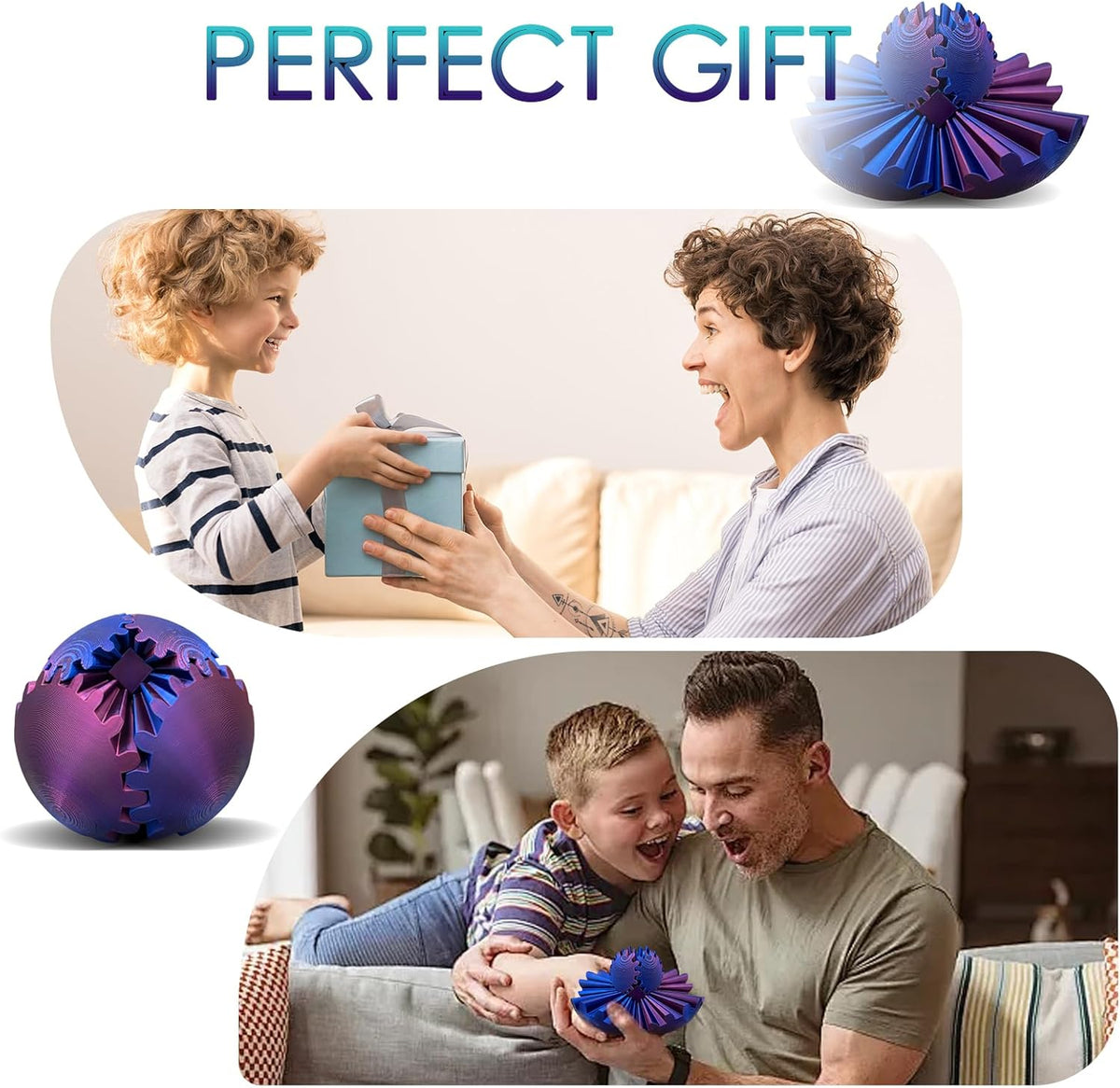 Speelo™ 3D Fidget Stressbal