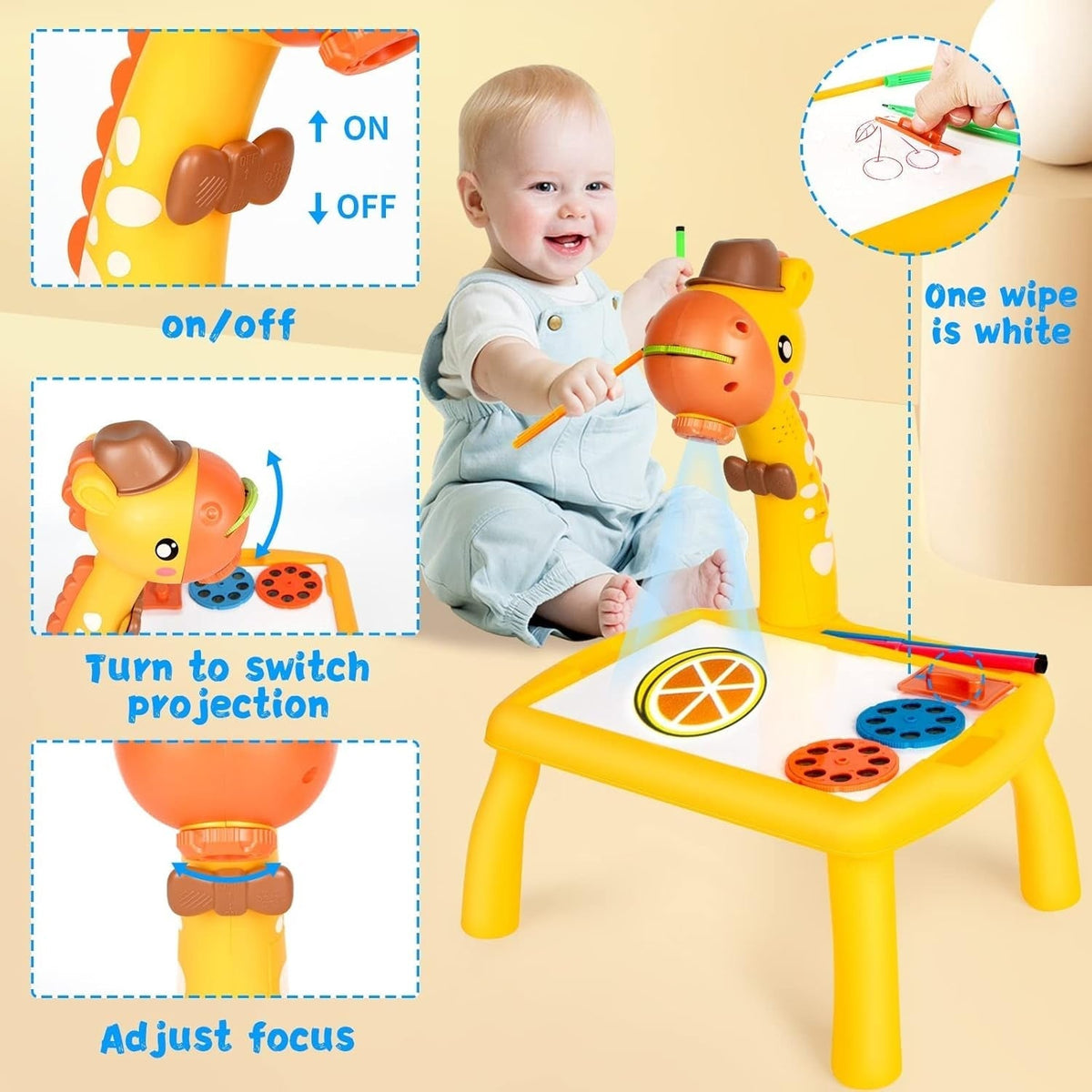 Speelo™ Teken- en Kleurprojector Tafel