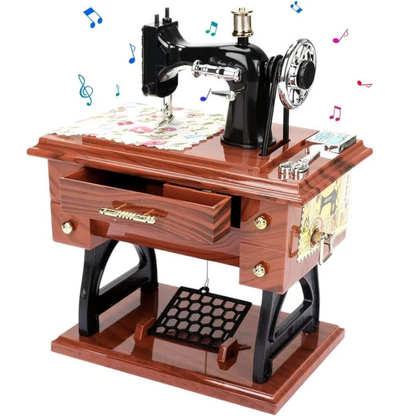 Belló™ Vintage Naaimachine Muziekdoos