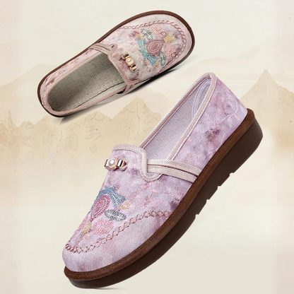 Geborduurde Loafers – Comfortabele Instapschoenen