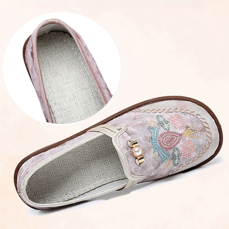 Geborduurde Loafers – Comfortabele Instapschoenen