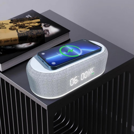 Voltique™ Draadloze Oplaadwekker met LED-Display