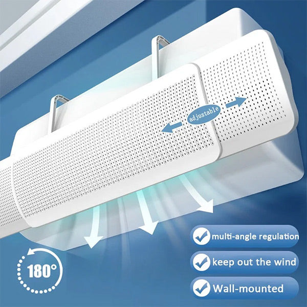 Zefyr™ Verstelbare Airco Winddeflector