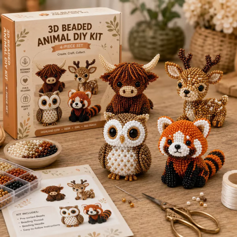 Speelo™ 3D DIY Kralen Knutselset