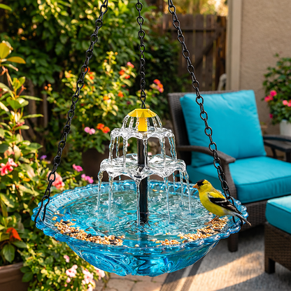 Hortus™ Zonne-Energie Vogelbad Fontein