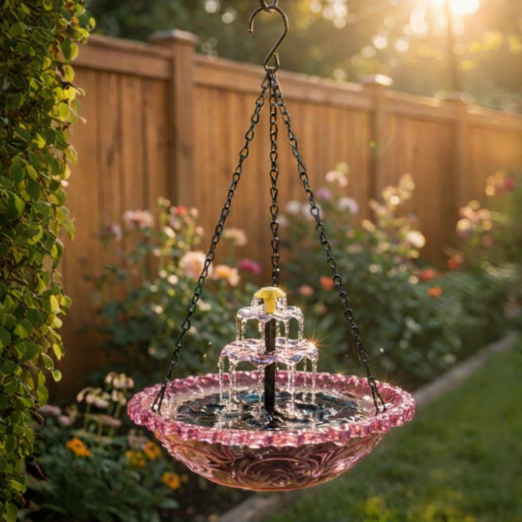 Hortus™ Zonne-Energie Vogelbad Fontein