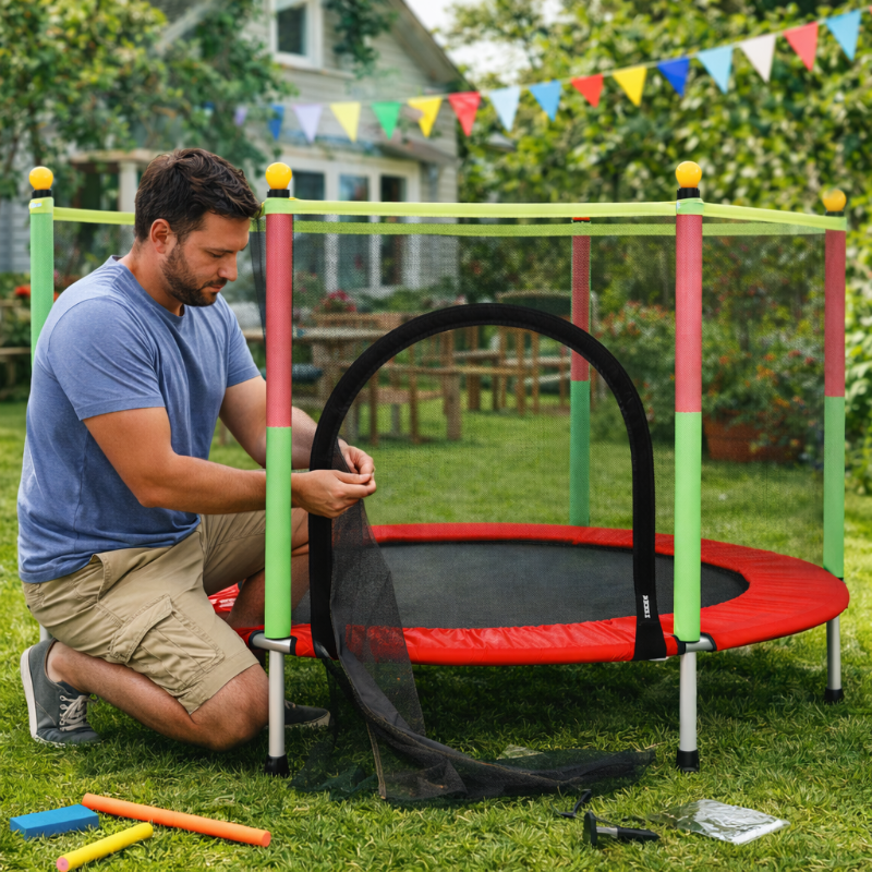 Trampoline voor Kinderen – Buiten Springtrampoline