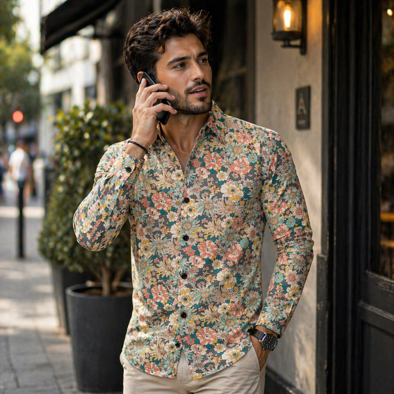 Brisa™ Top met Bloemenmouwen