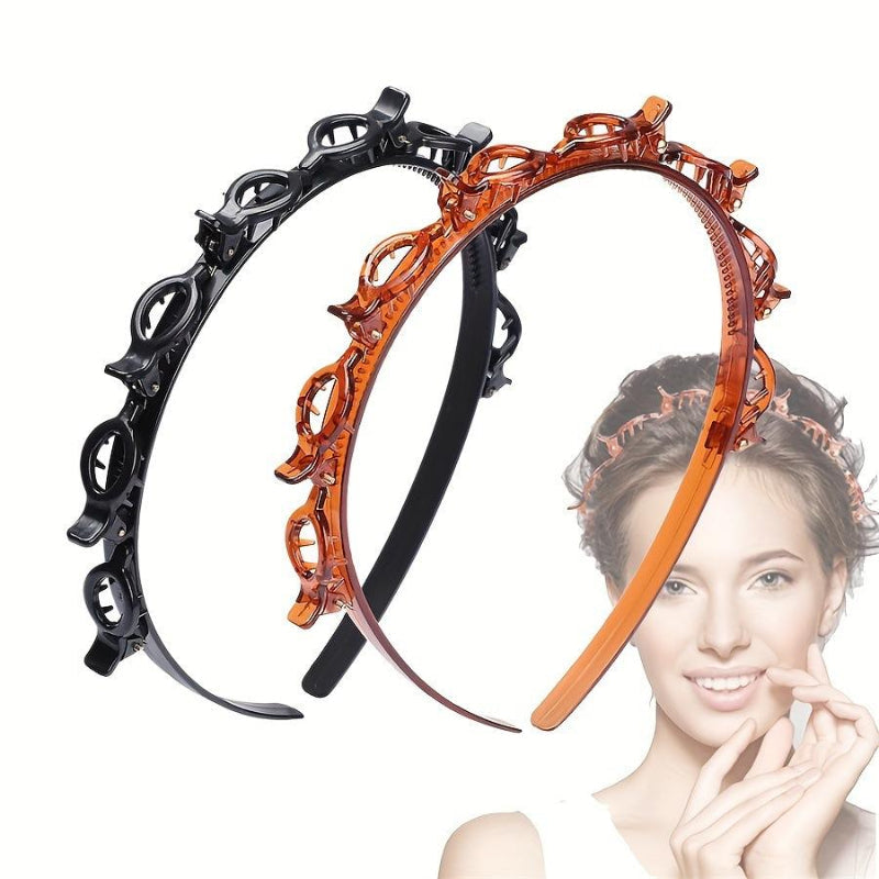 Multi-Grip Haarband met Clips – Easy Styling
