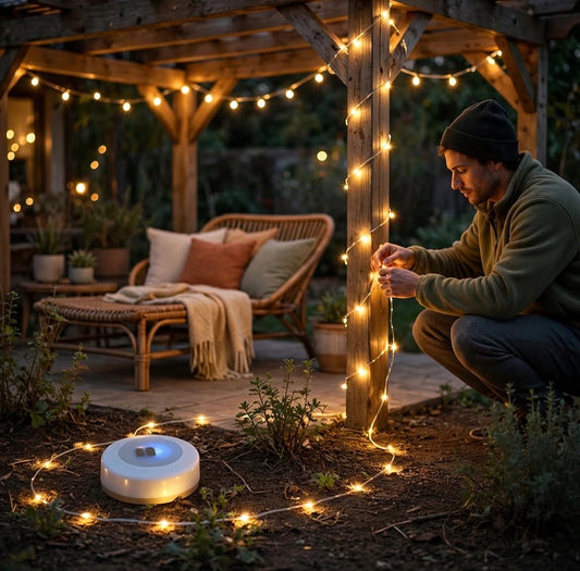 Glowline™ - Oprolbare LED-Lichtslinger 10m