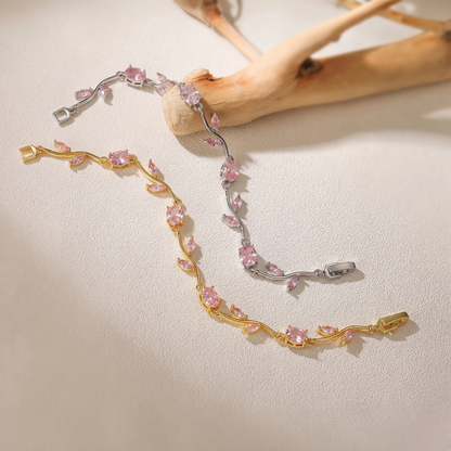 Tulp Armband – Sierlijke Bloemarmband