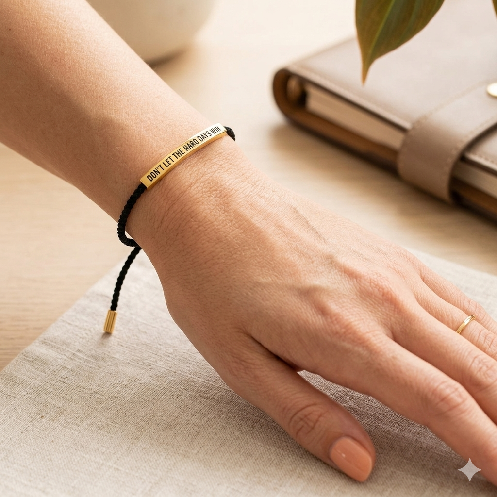 Jewelance™ Verstelbare Tekst Armband