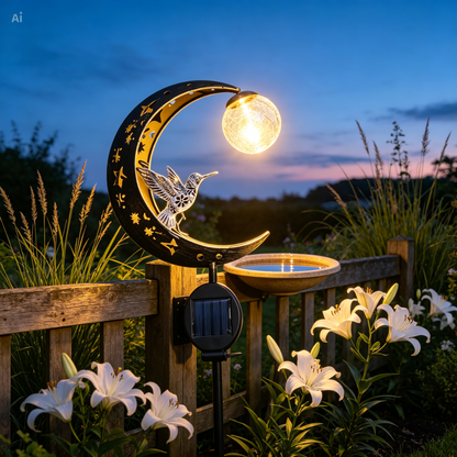Solora™ Zonne-Energie Vogel Tuinlamp