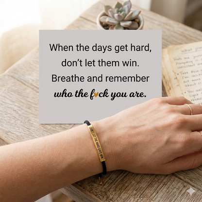 Jewelance™ Verstelbare Tekst Armband