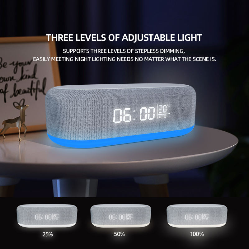 Voltique™ Draadloze Oplaadwekker met LED-Display