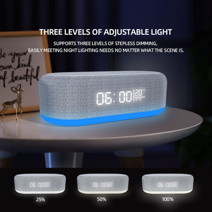 Voltique™ Draadloze Oplaadwekker met LED-Display