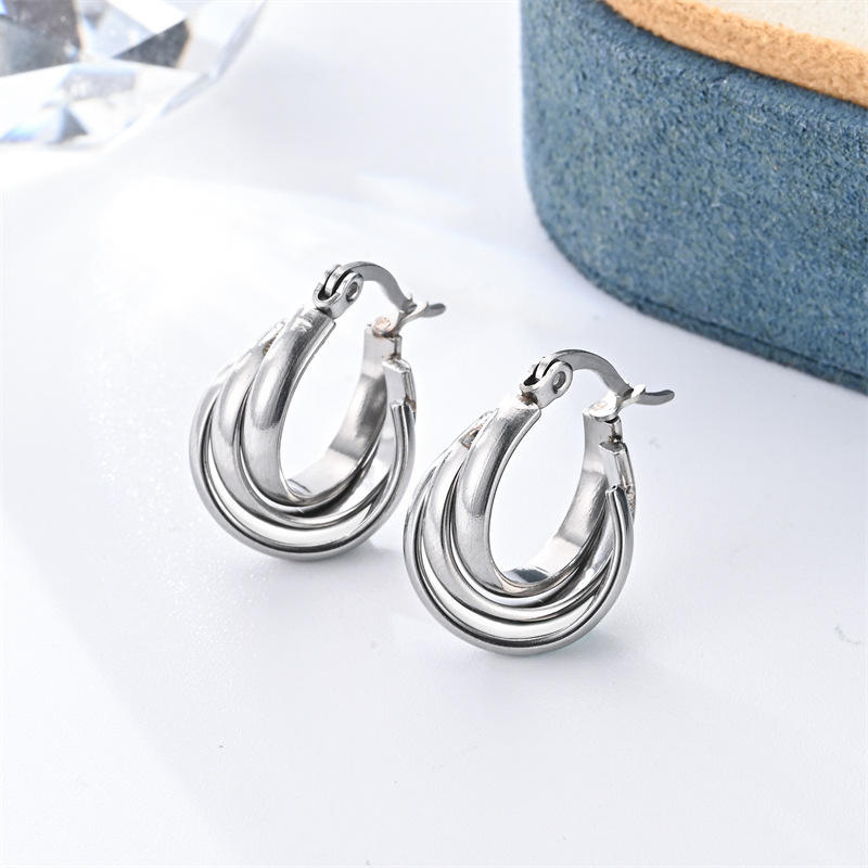 Jewelance™ Luxe Minimalistische Hoepeloorbellen