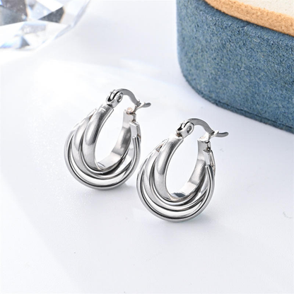 Jewelance™ Luxe Minimalistische Hoepeloorbellen