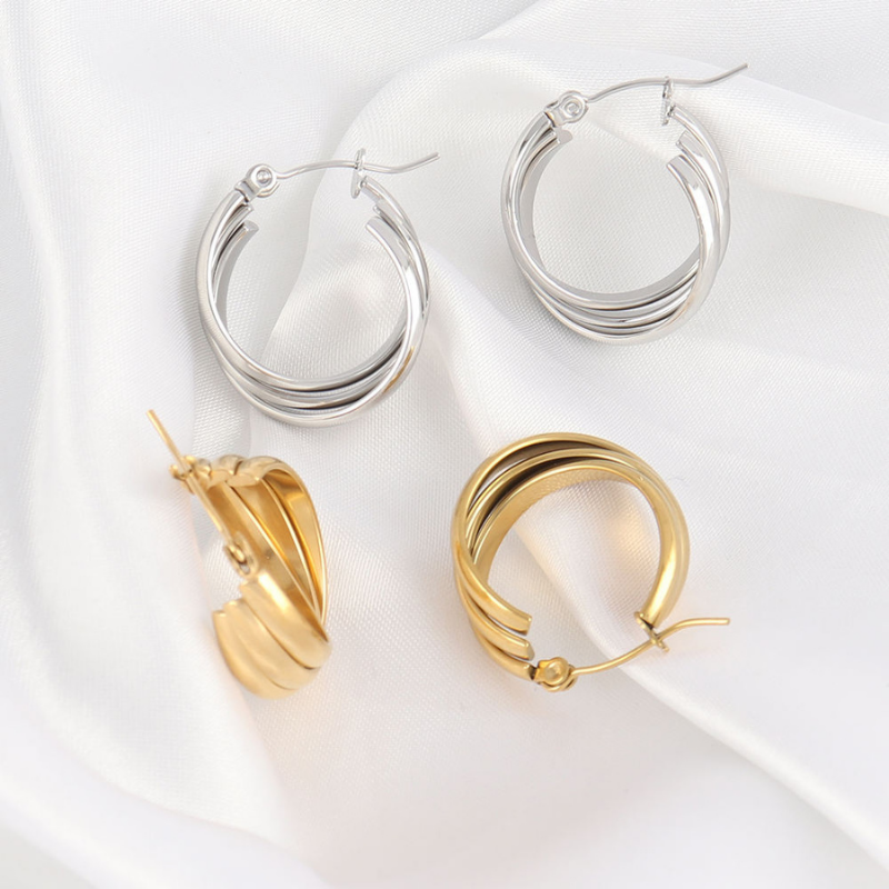 Jewelance™ Luxe Minimalistische Hoepeloorbellen