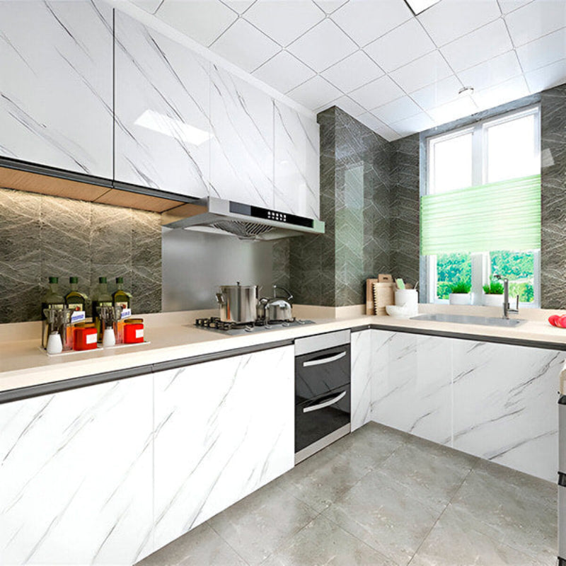 Zelfklevende Marmerfolie – Decoratieve Meubelfolie
