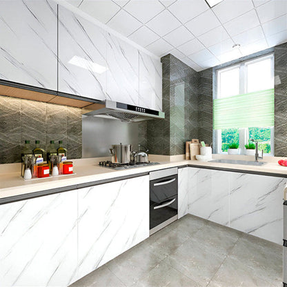 Zelfklevende Marmerfolie – Decoratieve Meubelfolie