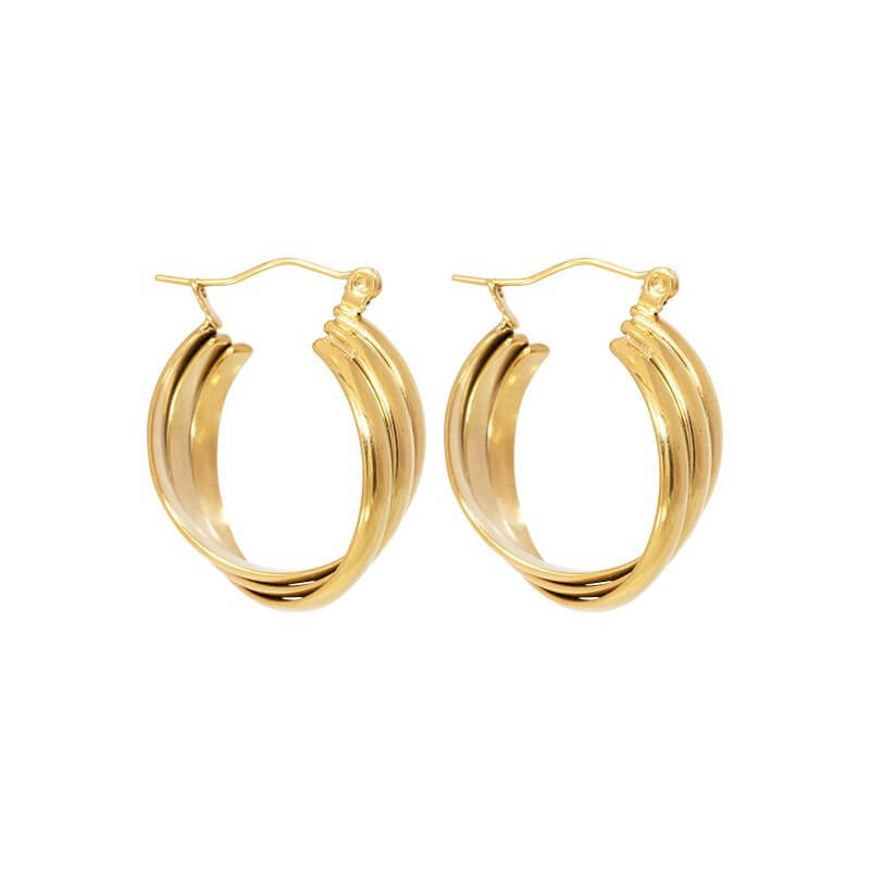 Jewelance™ Luxe Minimalistische Hoepeloorbellen