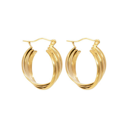 Jewelance™ Luxe Minimalistische Hoepeloorbellen