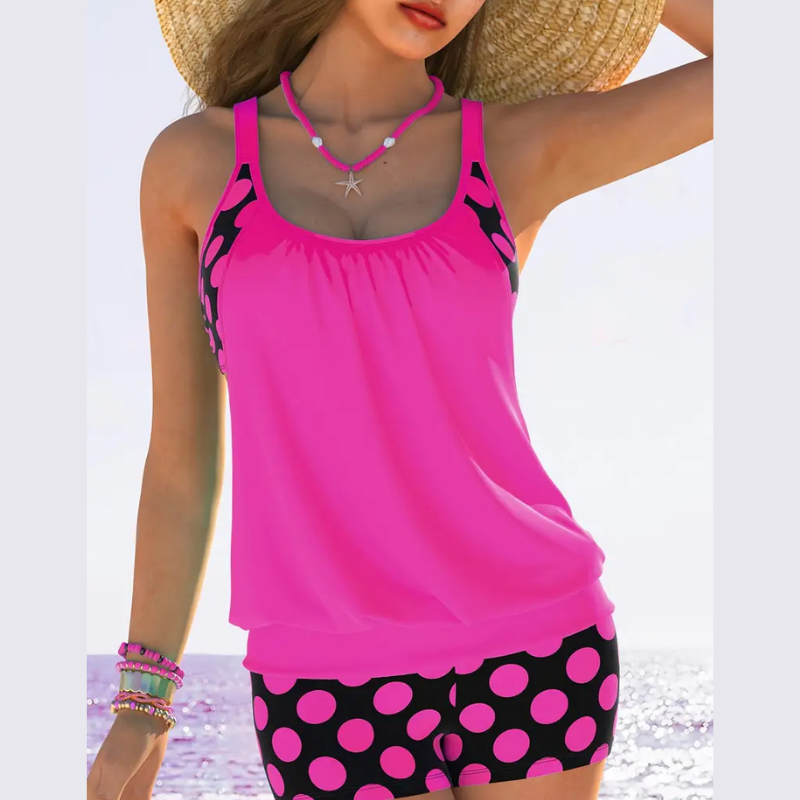 Duétto™ Strandset met Mouwloze Top en Shorts