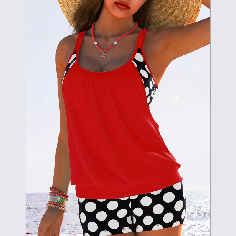 Duétto™ Strandset met Mouwloze Top en Shorts