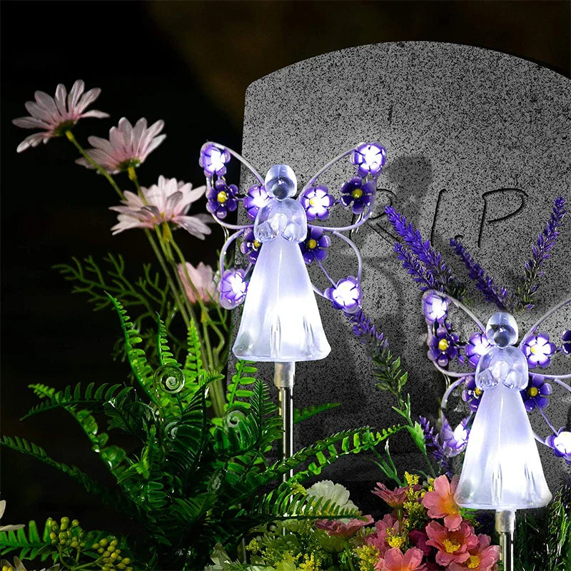 Solora™ Zonne-Energie Engel Tuinlamp