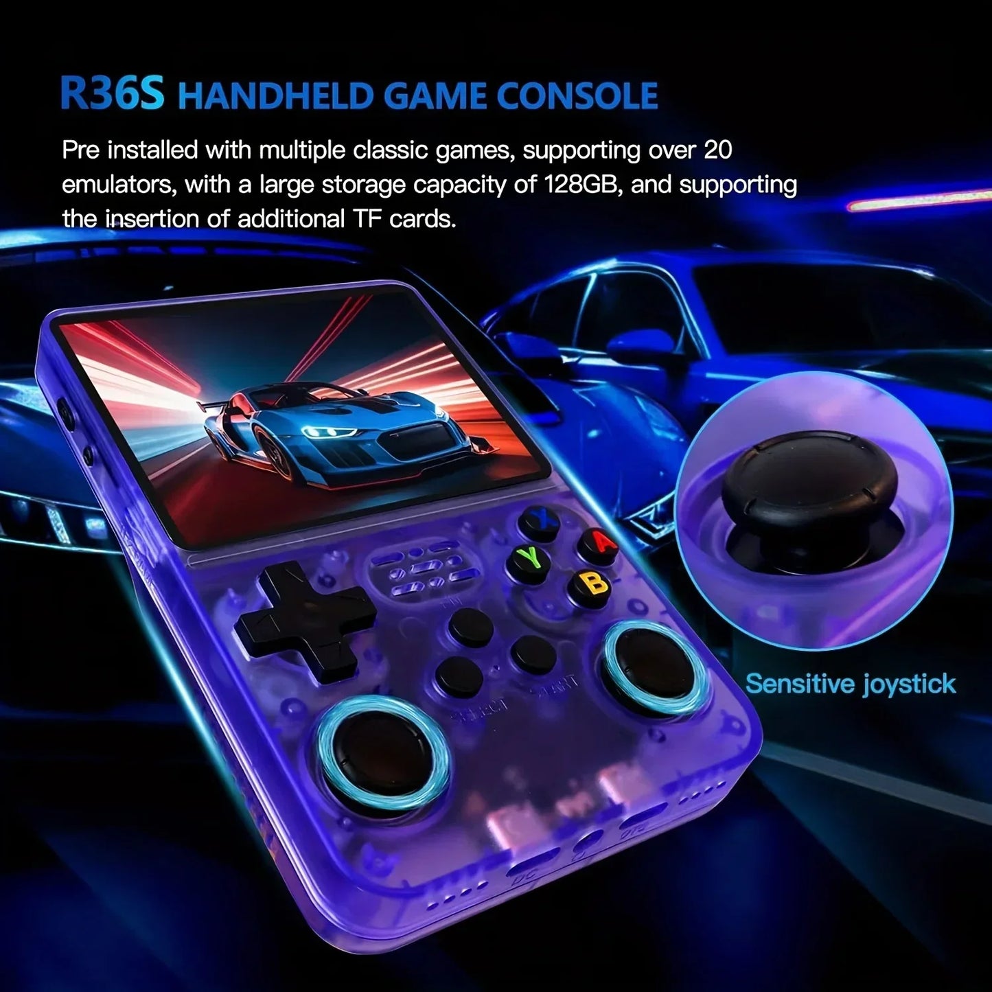 Speelo™ Oplaadbare Retro Arcade Console