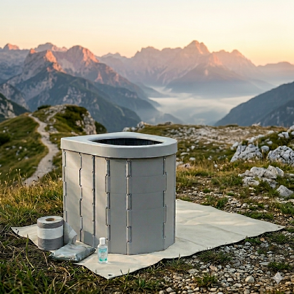 Campo™ Opvouwbaar Draagbaar Noodtoilet