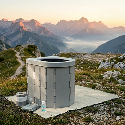 Campo™ Opvouwbaar Draagbaar Noodtoilet